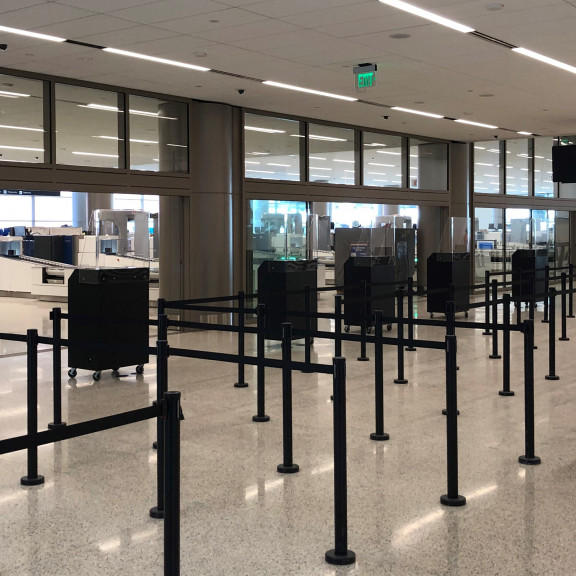 TSA security lines August 2020