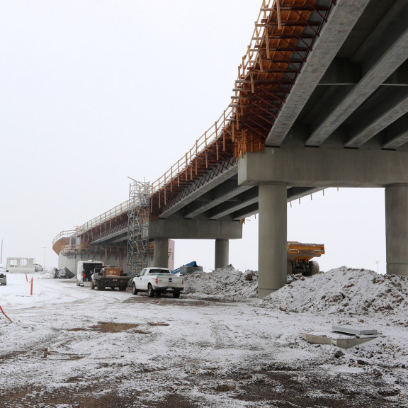 Elevated Roadway bridge Dec 12 2018