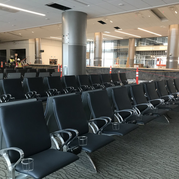 Seating at Gate A24 December 5 2019