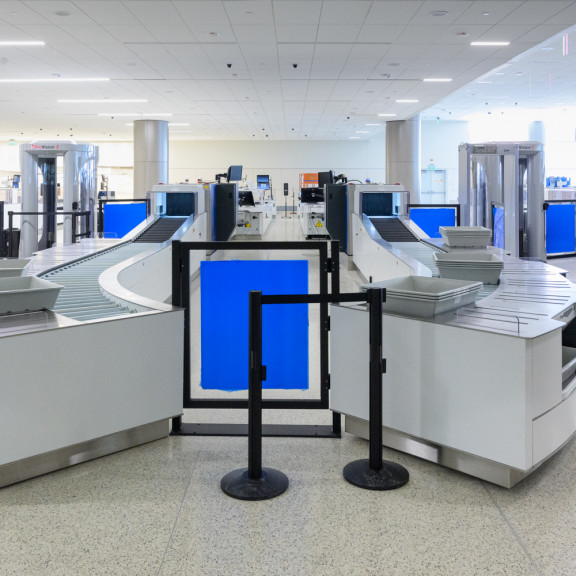 TSA security checkpoint August 2020