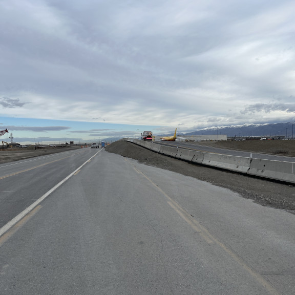 Taxiway U V project February 2026