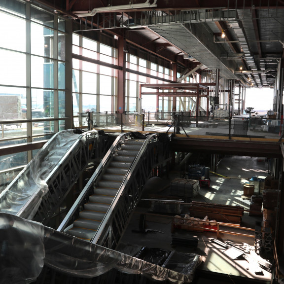 Terminal Escalator Well February 22 2019