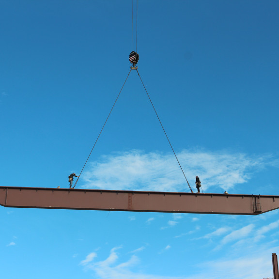Iron Workers on Plate Girders