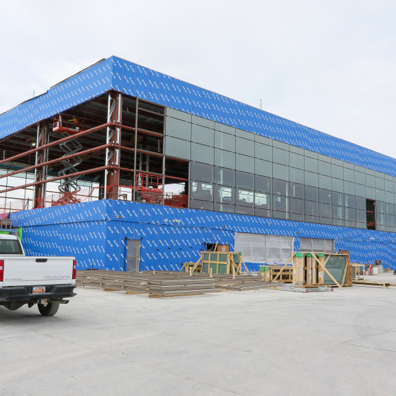 NCEE N Elevation Glazing 2 April 2025