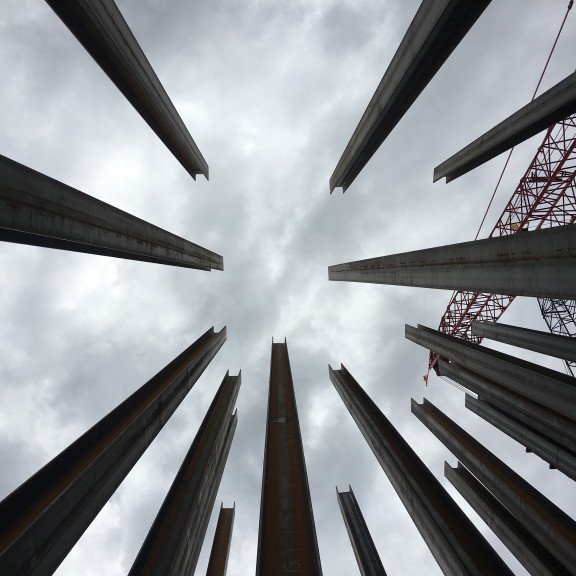North Concourse Steel Piles