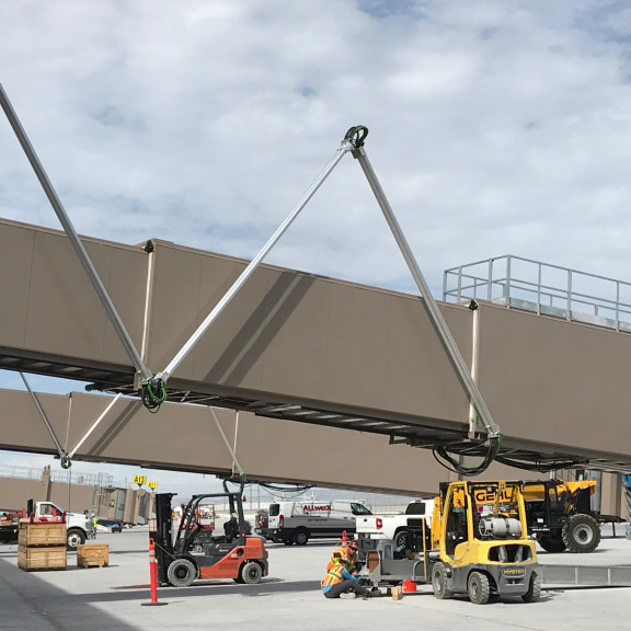 Passenger Boarding Bridge Installation August 29 2019