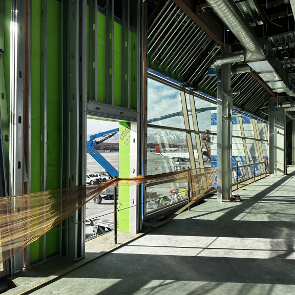 Phase 4 Concourse B east November 2024