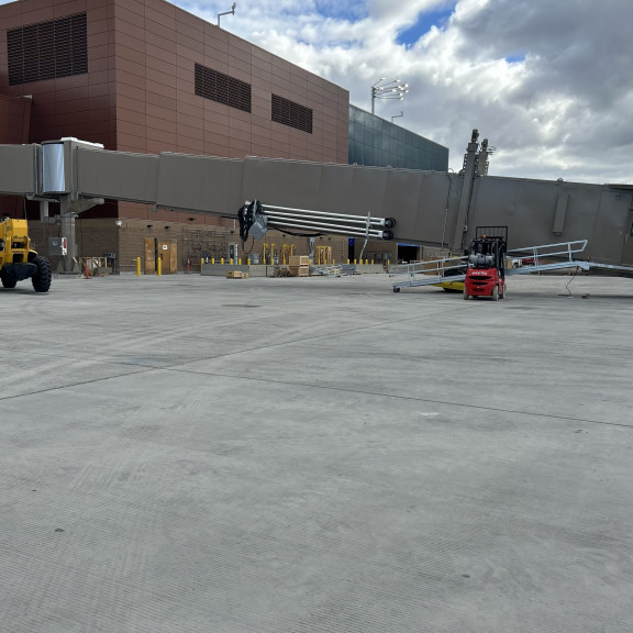 Phase 4 boarding bridges installation March 2026