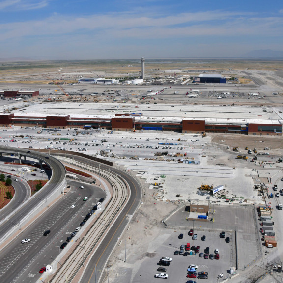 SCE and E Terminal Roads Looking N July 27 2022