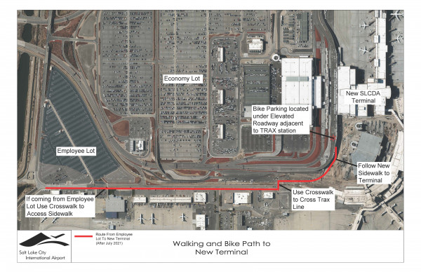 Wayfinding Walking and Bike path